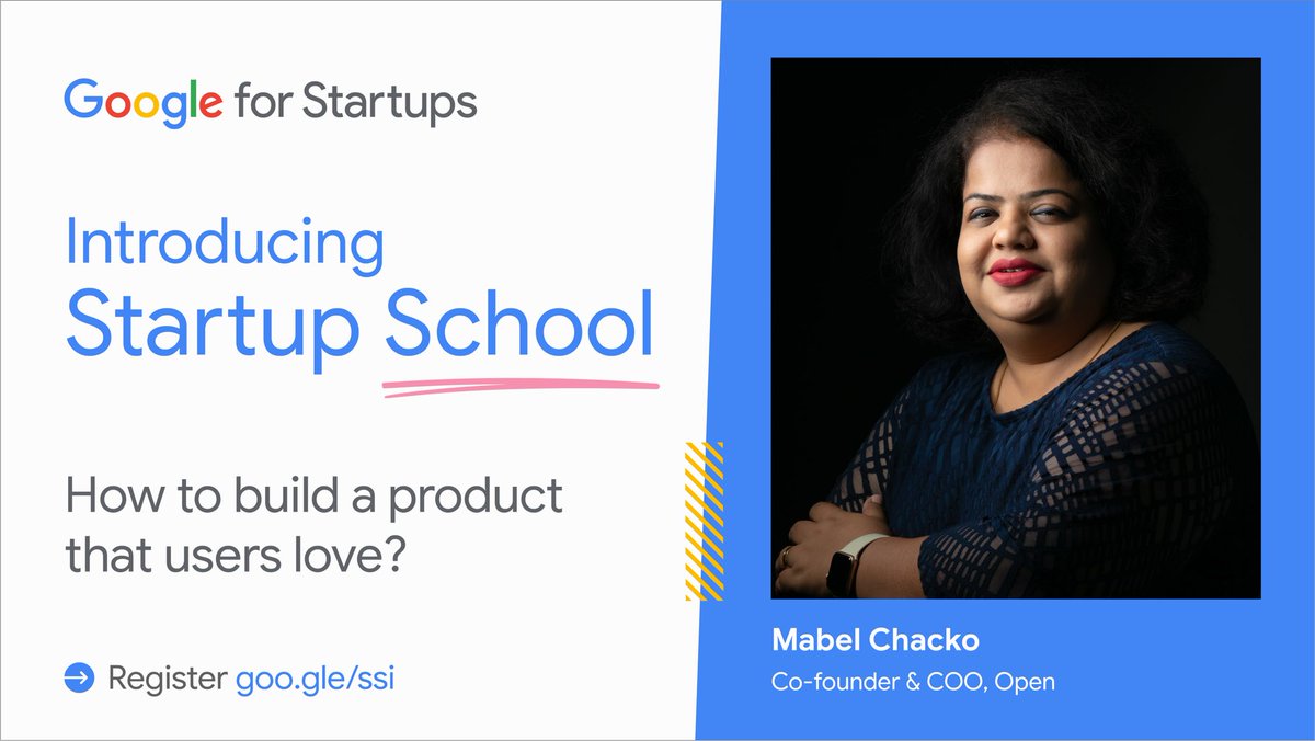 Mabel Chacko (@mabelchacko) on Twitter photo Thoroughly enjoyed doing this session today with <a href="/Nirmit_Parikh/">Nirmit Parikh</a> and <a href="/GoogleStartups/">Google for Startups</a>. Highly recommend this programme for all first time entrepreneurs. #GoogleForStartups Thoroughly enjoyed doing this session today with <a href="/Nirmit_Parikh/">Nirmit Parikh</a> and <a href="/GoogleStartups/">Google for Startups</a>. Highly recommend this programme for all first time entrepreneurs. #GoogleForStartups