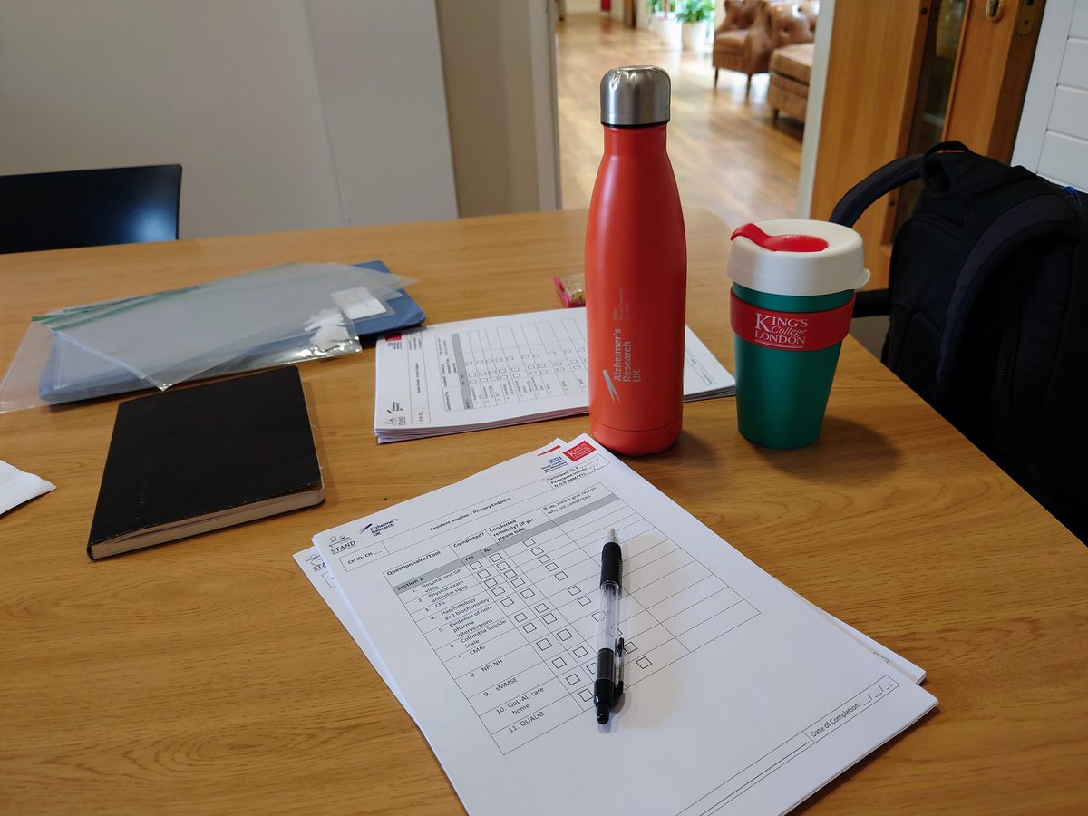 There's nothing like a primary endpoint visit for a #trial...there's a 'buzz in the air'...crucial data about to be collected! And something so comforting for me being in a #carehome 🥰...it's where I started 7yrs ago...and where I think SO much good can be done! <a href="/dem_researcher/">Dementia Researcher</a>