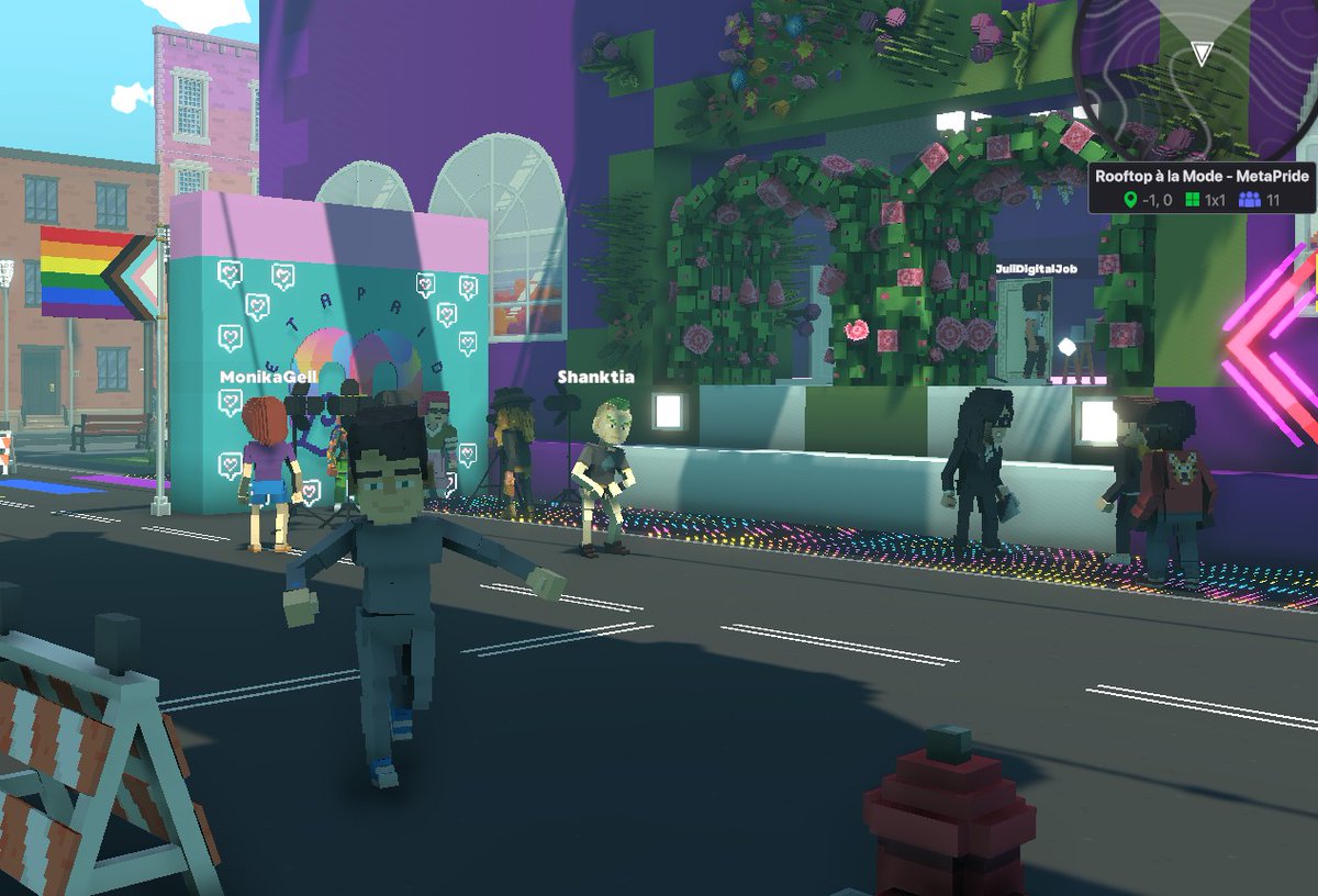 Huomi10's tweet photo. @TheSandboxGame @METAPRIDELAND I just participated in the #BelongingWeek contest for a chance to win a Progress Flag NFT! Check out my screenshot below!
👇 https://t.co/Lm2KQ1Tq5D