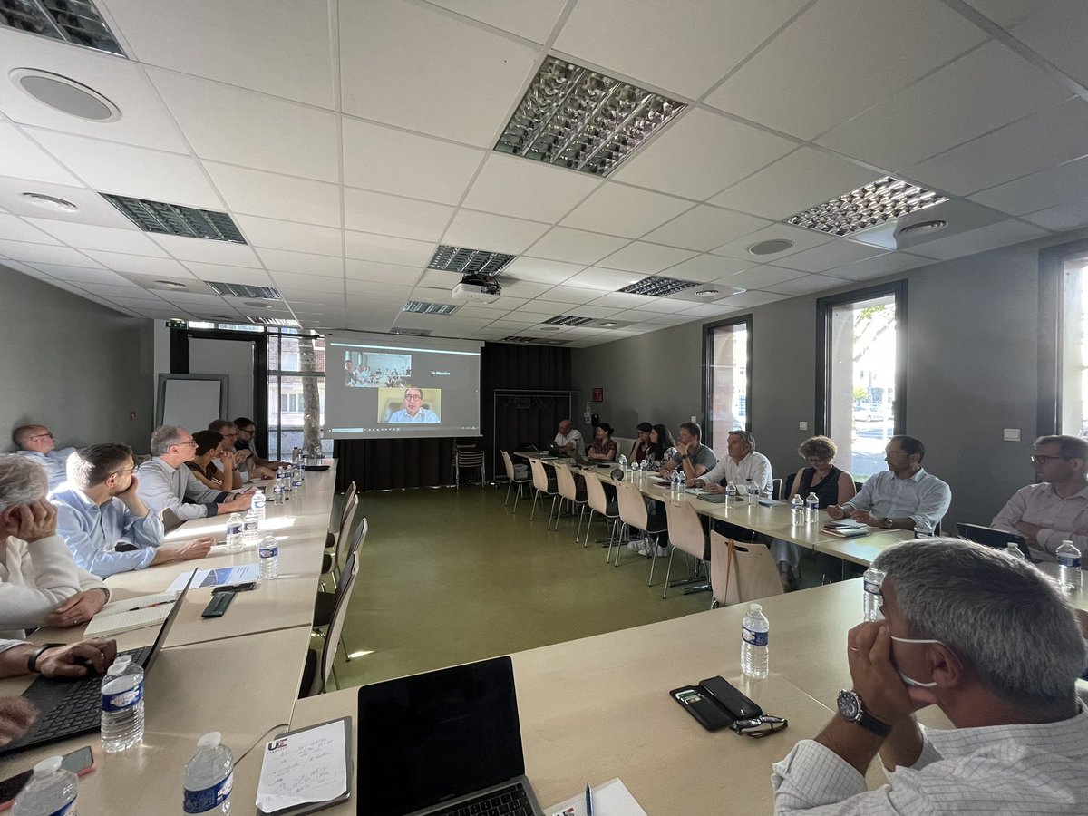 Fnau_urba's tweet photo. Séminaire d’été directeurs agences d’urbanisme, organisé par @addrn_stnazaire debat avec David #samzun @JeanROTTNER sur l’#ingenierie territoriale https://t.co/OO27DI0fm7