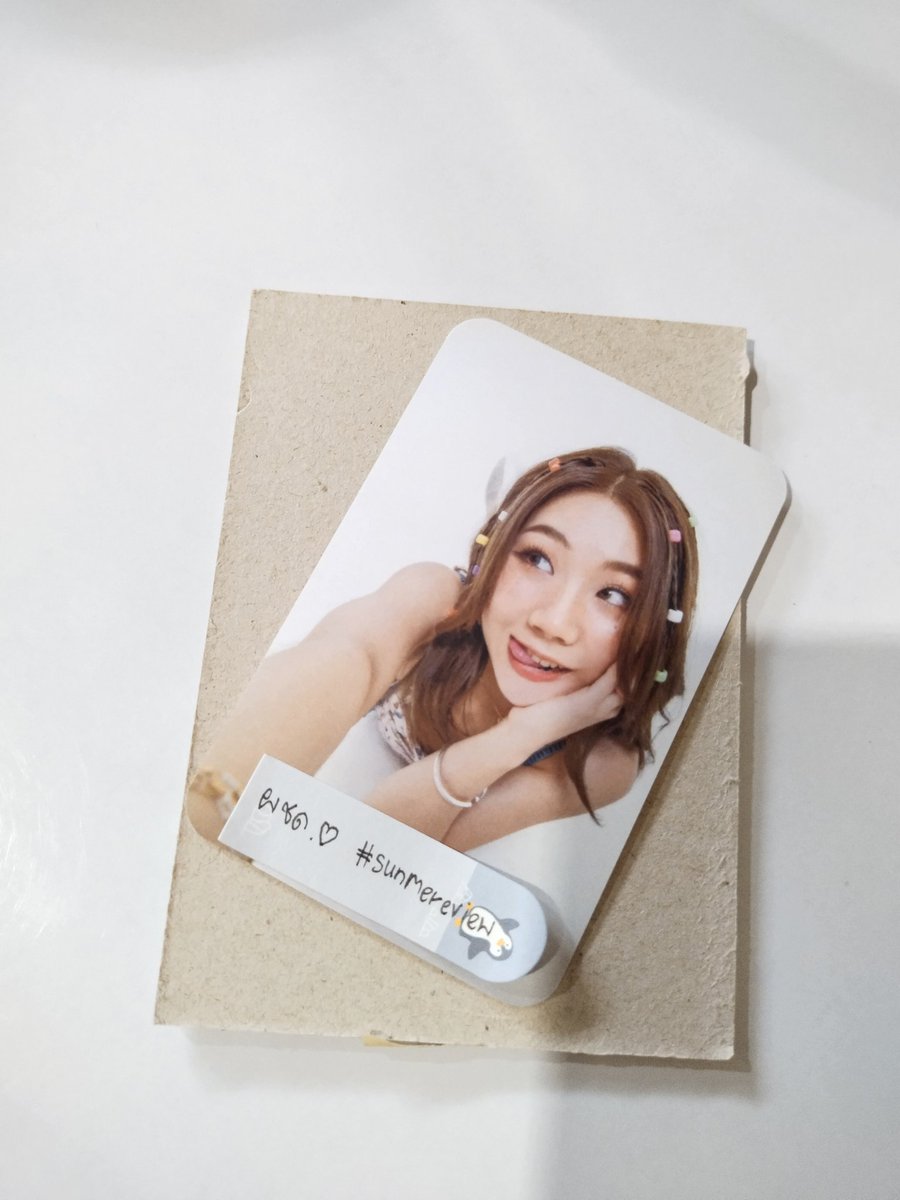txnccnm's tweet photo. ได้รับก้าดอิงโกะแล้วนะค้า💕 #sunmereview https://t.co/0jeTKpceVt
