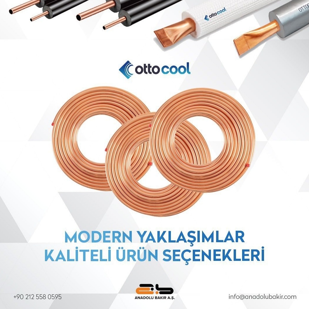 Ottocool12's tweet photo. ABADOLU BAKIR A.Ş. 

#coppertube #insulatedcopperpipes https://t.co/XS5aZO1dro