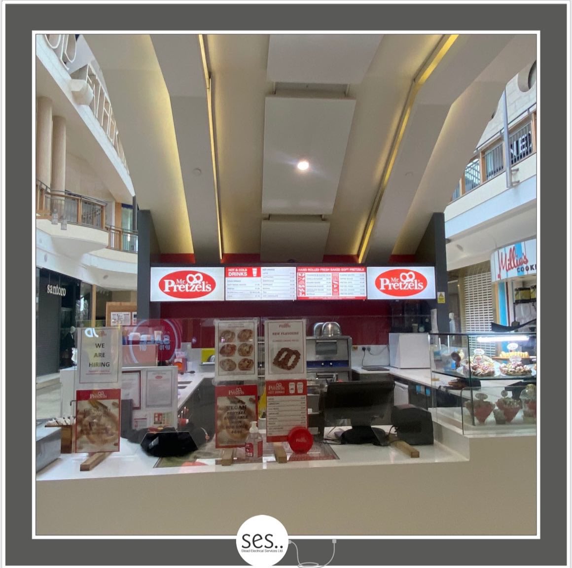 SteadElectrical's tweet photo. The LED signage lights at @MrPretzelsUk in @TweetBluewater are back up and working 💡🥨
Materials supplied by @YESSSElectrical
#electrician #mrpretzel #steadelectrical #yessselectrical #signlighting #led https://t.co/fNdYDRovyf