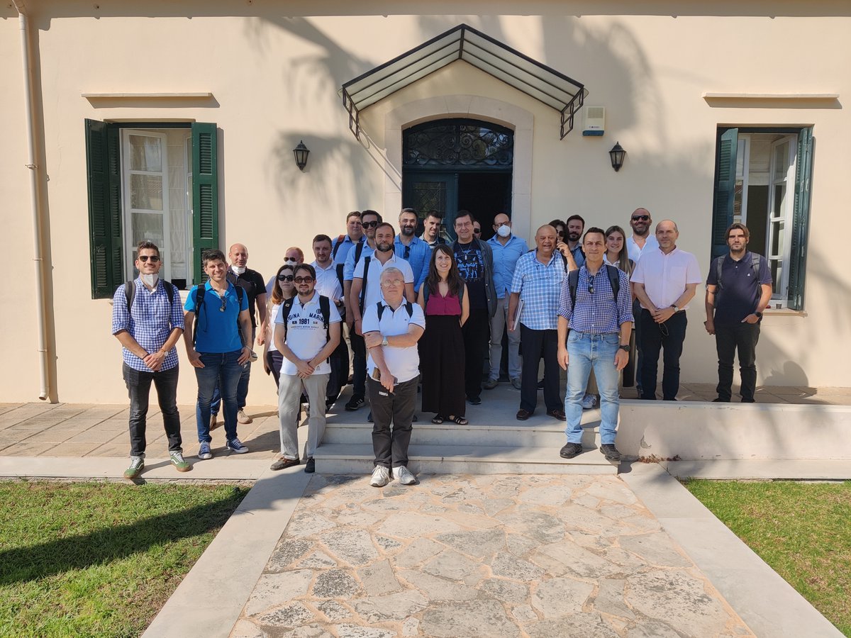 PalaemonProject's tweet photo. @PalaemonProject held its plenary meeting in Chania. The final details for the exciting pilots to come have been discussed and #Palaemon is ready to be deployed in real life conditions. Thank you @ShippingUAegean @uaegean and @anek_lines for the flawless hosting. https://t.co/wjOrjt4JMX