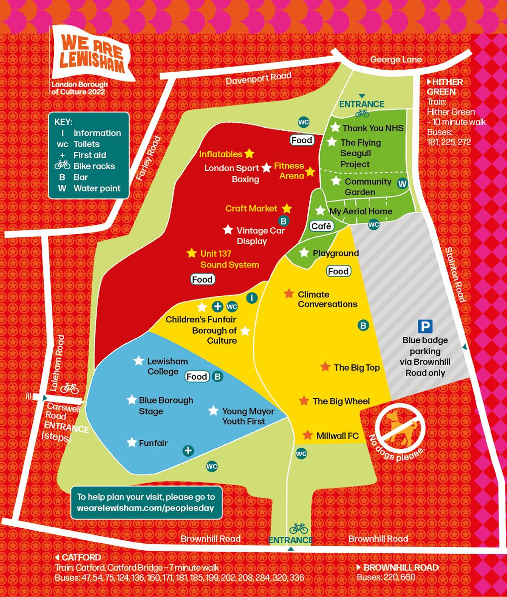 Not long until South London's biggest free festival returns to Mountsfield Park on 16 July

People's Day has something for everyone, a kids area, live music, rides, stalls, sports demos and even a vintage car display!

Check out the line up here:
lewisham.gov.uk/inmyarea/event…