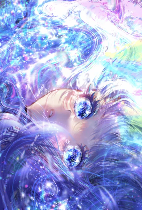 #七夕の願い事
神絵師になれますように🎋🌌✨ 
