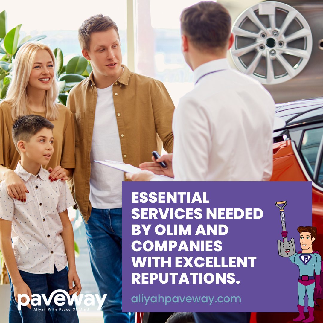 OlimPaveway's tweet image. We chose essential olim services and companies with fantastic reputations. After you agree to use their services, we will independently monitor them for quality control. 

#aliyah #israel #movingtoisrael