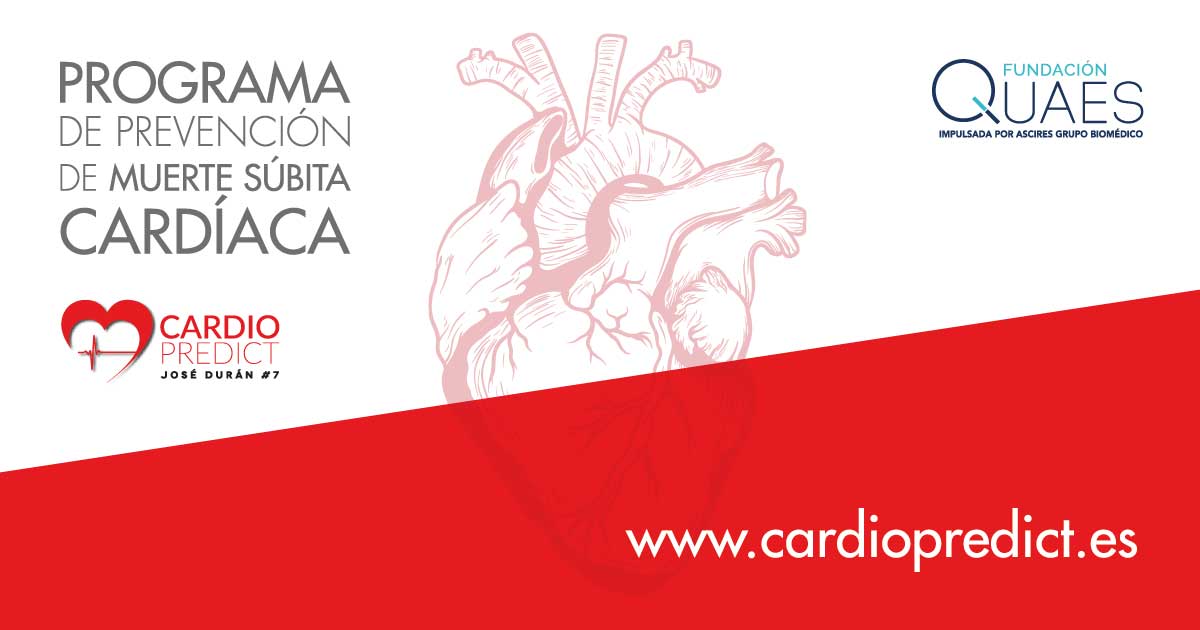 FQuaes's tweet photo. ❤️ Nuestro proyecto #Cardiopredict, en colaboración con @aemsjoseduran7, busca prevenir la #MuerteSúbita en adolescentes, detectando de forma precoz las cardiopatías en jóvenes de 14 a 16 años.
¿Quieres saber más? ➡️ https://t.co/qsk8RVuPrG https://t.co/lhy4XHhnLI