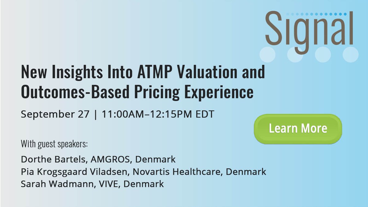 ISPORorg's tweet image. What are #advancedtherapy medicinal products (ATMPs) and why are they important? The innovative Danish experience with ATMPs will be explored at our next #ISPORSignal Series episode, scheduled for September 27. Learn more&amp;gt;&amp;gt; ow.ly/LqFO50JKLBy
