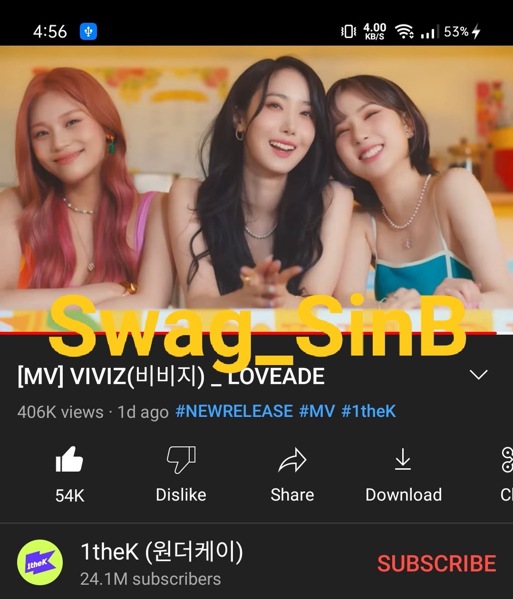 Swag_SinB's tweet photo. @VVZVotingTeam #StreamLOVEADE @VIVIZ_official 2 https://t.co/KjzzGzdfUJ