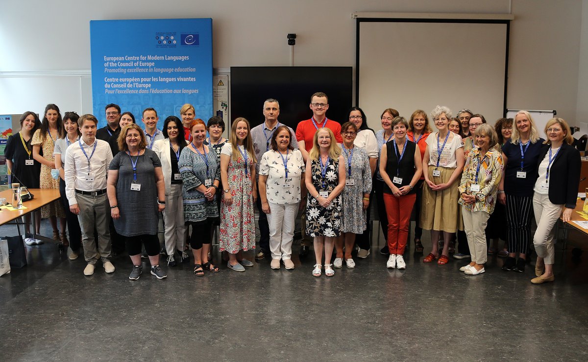 On 4 July, the ECML opened its doors to 25 #language teacher #educators from across #Europe for its first ever #summeracademy, as part of its Cooperation Agreement with the <a href="/EU_Commission/">European Commission</a>  
📌Programme bit.ly/3RrMswi
📌Full news item bit.ly/3RdgG5Y