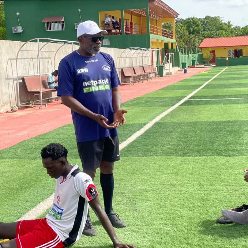 RealDeBanjulFC's tweet photo. Welcome back, BOSS 😎!!
#RDB #ByeMalleh #LYDSA #Basori #CityBoys #RealDeBanjul #NetPageFIBER https://t.co/vQ7fKcERN3