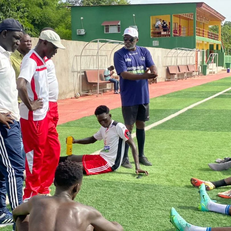 RealDeBanjulFC's tweet photo. Welcome back, BOSS 😎!!
#RDB #ByeMalleh #LYDSA #Basori #CityBoys #RealDeBanjul #NetPageFIBER https://t.co/vQ7fKcERN3
