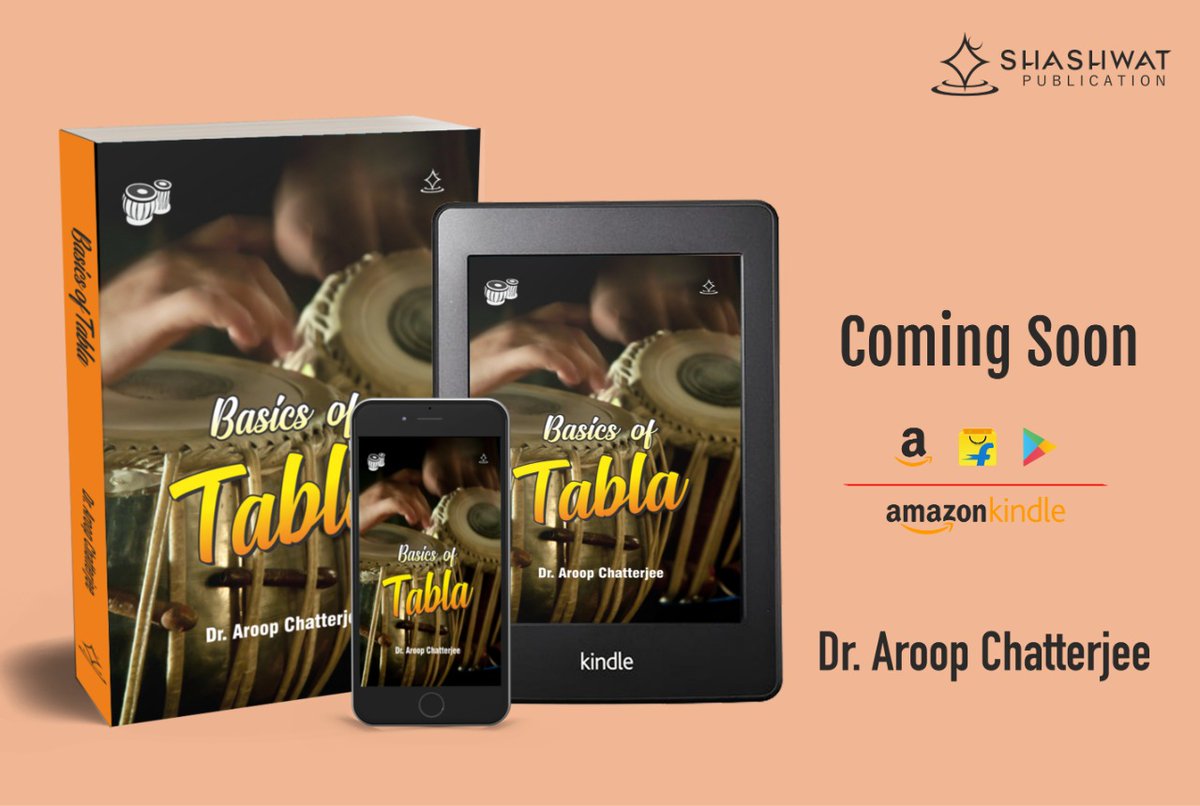 shashwatpublica's tweet image. shashwatpublication Title : Basics of Tabla
Dr.Aroop Chatterjee
.
.
#Tabla #musicbook #basicmusic #tabla .
.
.
This book is written on Tabla Theory, which will prove useful for #elementary and #advancedstudents.
#ShashwatPublication #🎺💣❤️😍❤️💣🎺