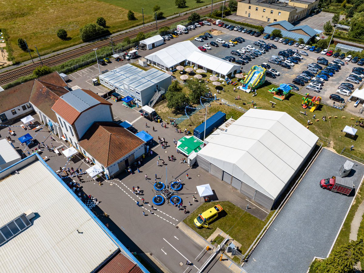 RotarexFiretec's tweet photo. This year marks our 100th #anniversary 🎉! For this occasion Rotarex organized a family day for all employees working in Luxembourg in our HQ in Lintgen. The programme included a lot of entertainment for all ages in a relaxed atmosphere and under ideal weather conditions 🌞! https://t.co/zR08bU6AY9
