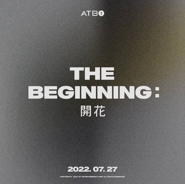 Oficialmente se acaba de revelar la fecha debut para ATBO.

Este próximo 27 de Julio🔥🔥

ATBO IS COMING
#ATBO #에이티비오
#TheBeginning_開花