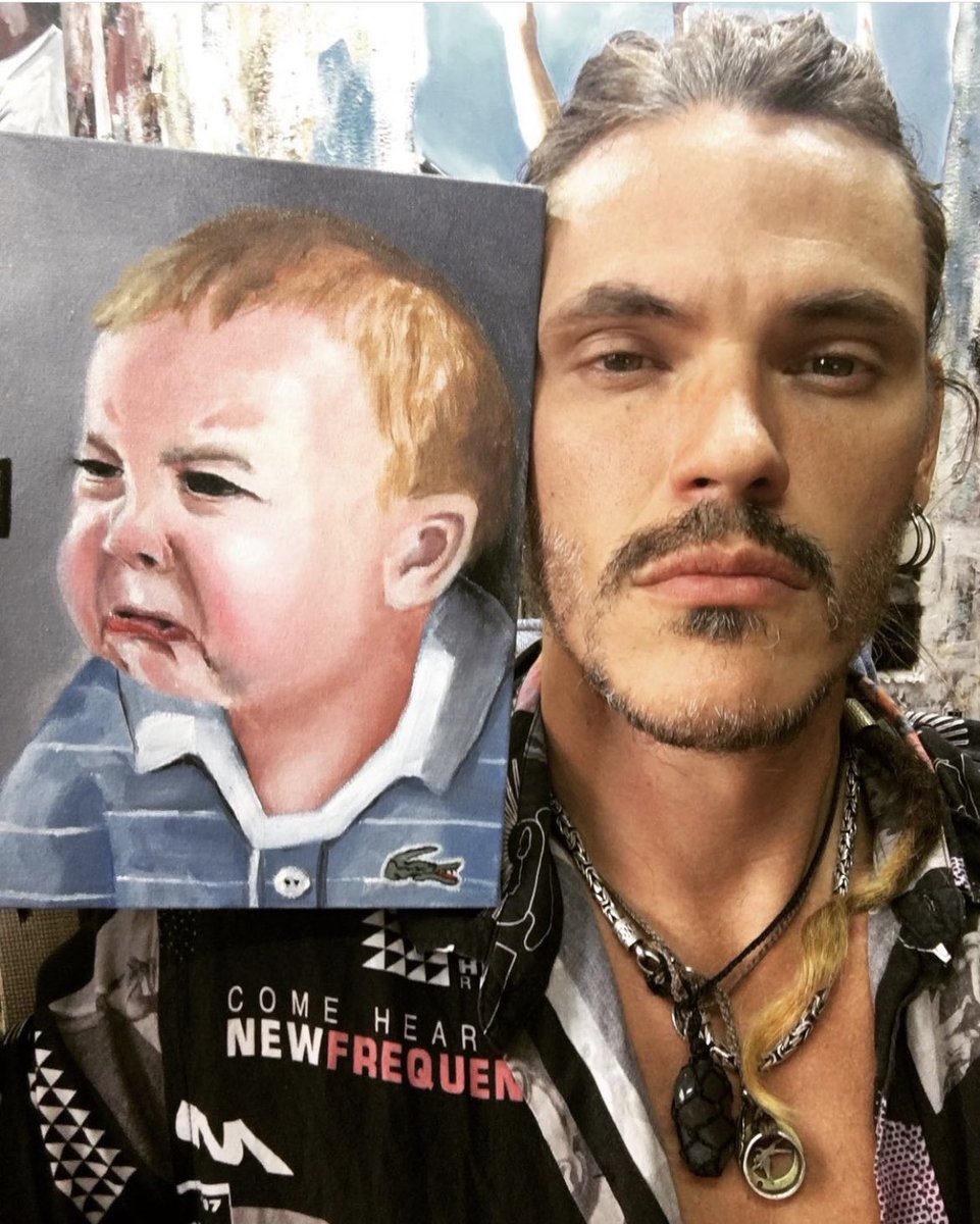 New collection. new exhibition 🔥“Spoiled babies”
Soon available on foundation 
instagram.com/stories/gabrie…

#NFTartist #NFTCommunity #NFTart #art