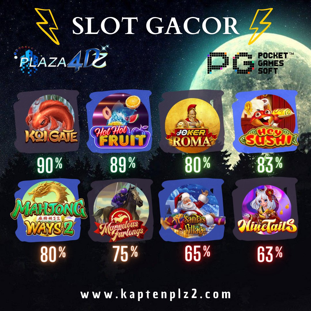 PLZ4D2's tweet photo. INFO RTP GACOR PLAZA4D2
@PLZ4D2

 Bocoran PGSOFT hari ini lagi gacor yajangan cuma di lihat ya xixi tapi langsung join yuks LINK JOIN :https:// http:// http:// https://t.co/EoILHsBq2i🔥🔥🔥⬇️
#RtpSlot
#BocoranSlotGacor
#TrixJp 
#PramaticPlay 
#GameOnlineTerpercaya https://t.co/qOo1Vf0OiT