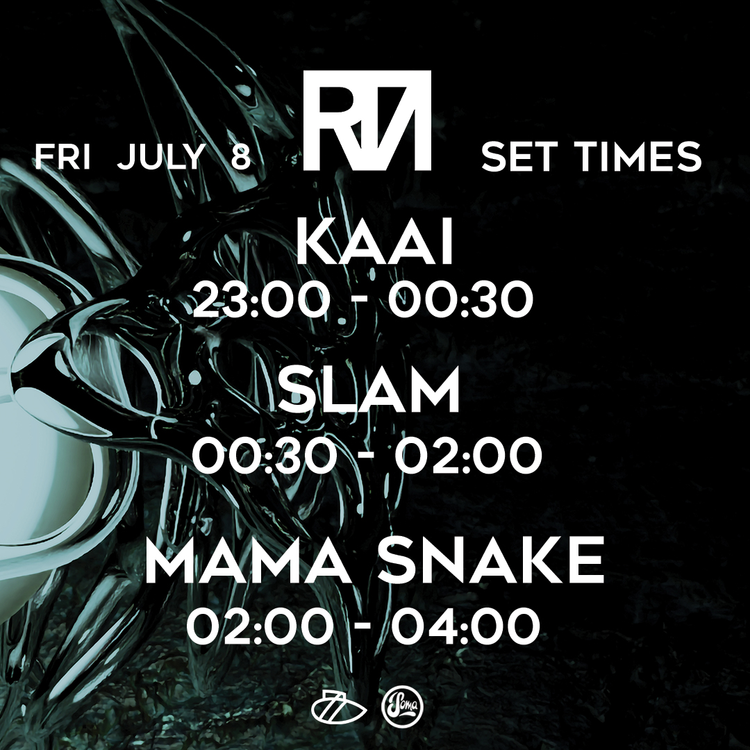 Tickets flying for tomorrow for another high-energy techno masterclass at RTM 🙌 

🎟  ra.co/events/1529071