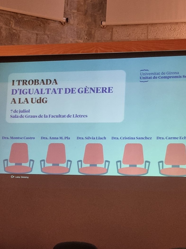 FEMenGIN participa a la 1a trobada d' igualtat de gènere de la UdG