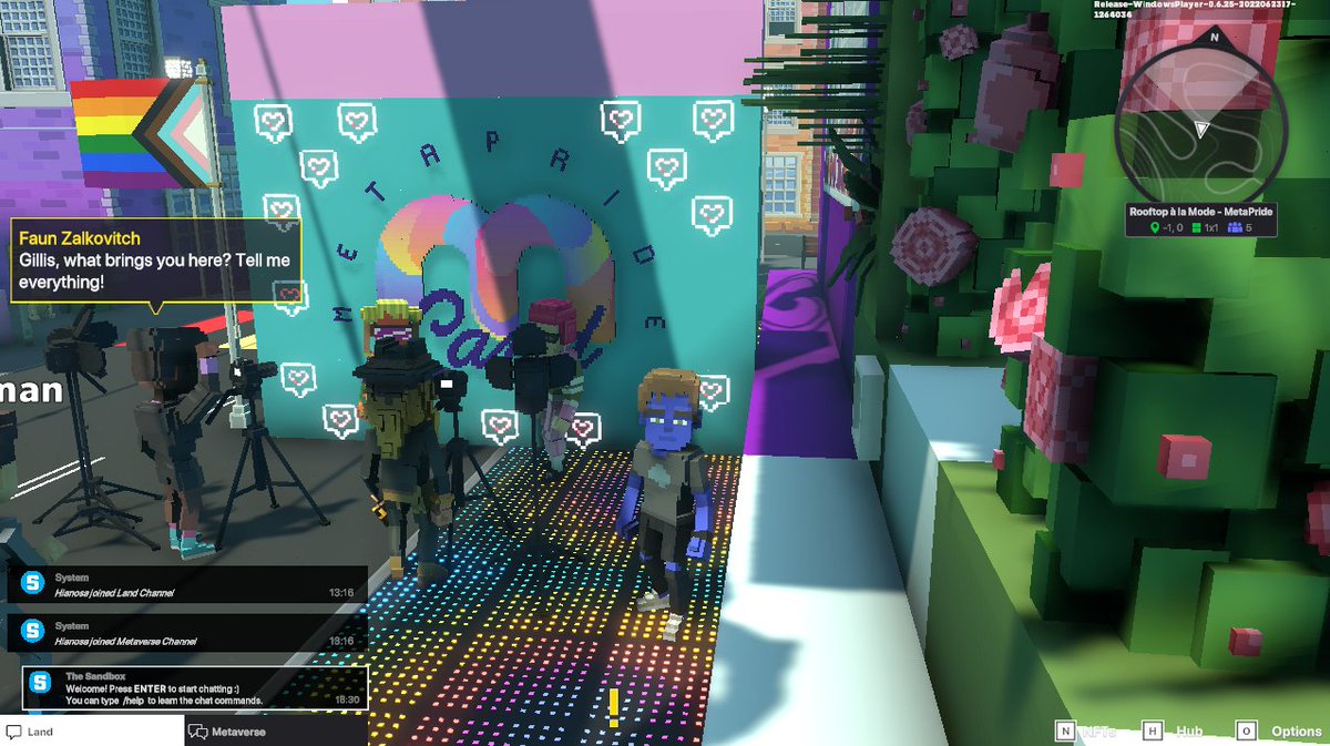 Michell50716643's tweet photo. @TheSandboxGame @METAPRIDELAND I just participated in the #BelongingWeek contest for a chance to win a Progress Flag NFT! Check out my screenshot below!
👇 https://t.co/Ljz5x10V9L