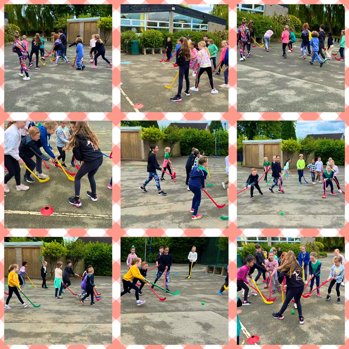 JamesBrindleyPS's tweet photo. Y3 and Y4 played an inter house hockey tournament, this morning. Great defending, shooting and blocking 🏑🏒🥅. #sticksdown #competition #JBSportsWeek2022 https://t.co/FuPTJZiCNz