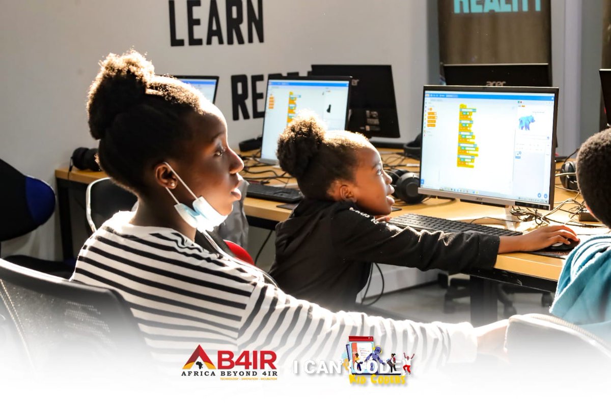 ab4_ir's tweet photo. Day 2 of Kid Coders second phase!!!
Yes we making coding fashionable at Kasi!!! 
Mabopane group enjoying the lessons so far,
Next week we doing it in Mamelodi. 
#ab4ir
#icancode
#kid_coders
#KasiCoders
#kidscancode 
#TheFutureIsDigital 
#junior_coders
#future_coders
#umbocoder https://t.co/QRcrhgHQbb