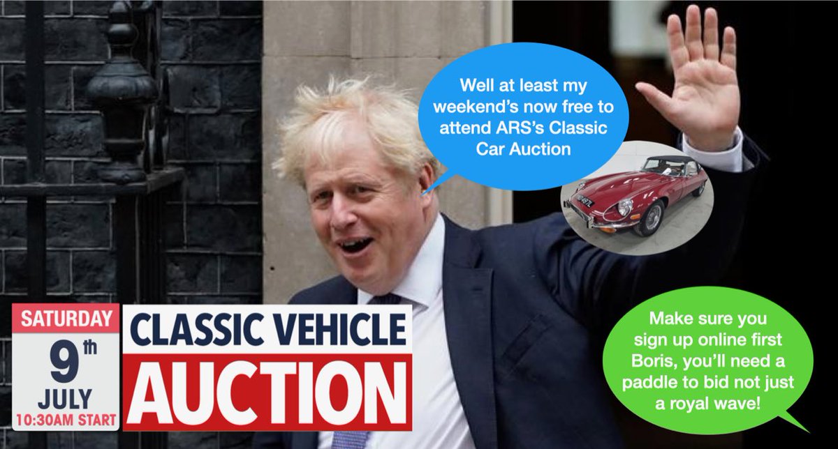 We have your Jag waiting for you Boris 🚗🚗🚗 but better be quick!

#Boris #Jaguar #classic #retirement #thursday #carauction #driveaway