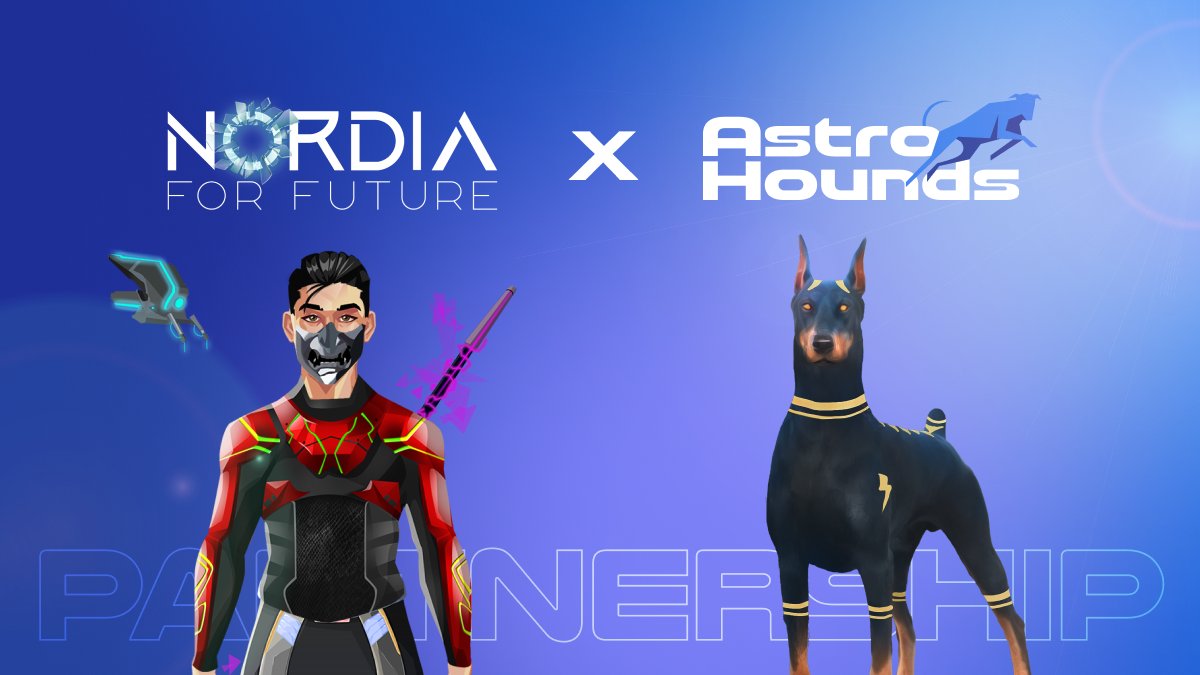 Astro_eleanor's tweet photo. ⚡️ Astro Hounds X Nordia For Future ⚡️

WIN:
5 Astro WL Spots 🐕
5 Nordia WL Spots 🤺

STEPS:
1. Follow @AstroHounds and @nordiaforfuture
2. RT this post and Tag 3 friends 
3. Join our Discords 👇
https://t.co/BfYOy9hvFI
https://t.co/dxMd6E9kbJ

🏆 Winners announced in 48hrs 🏆 https://t.co/E8l6zZWKmO