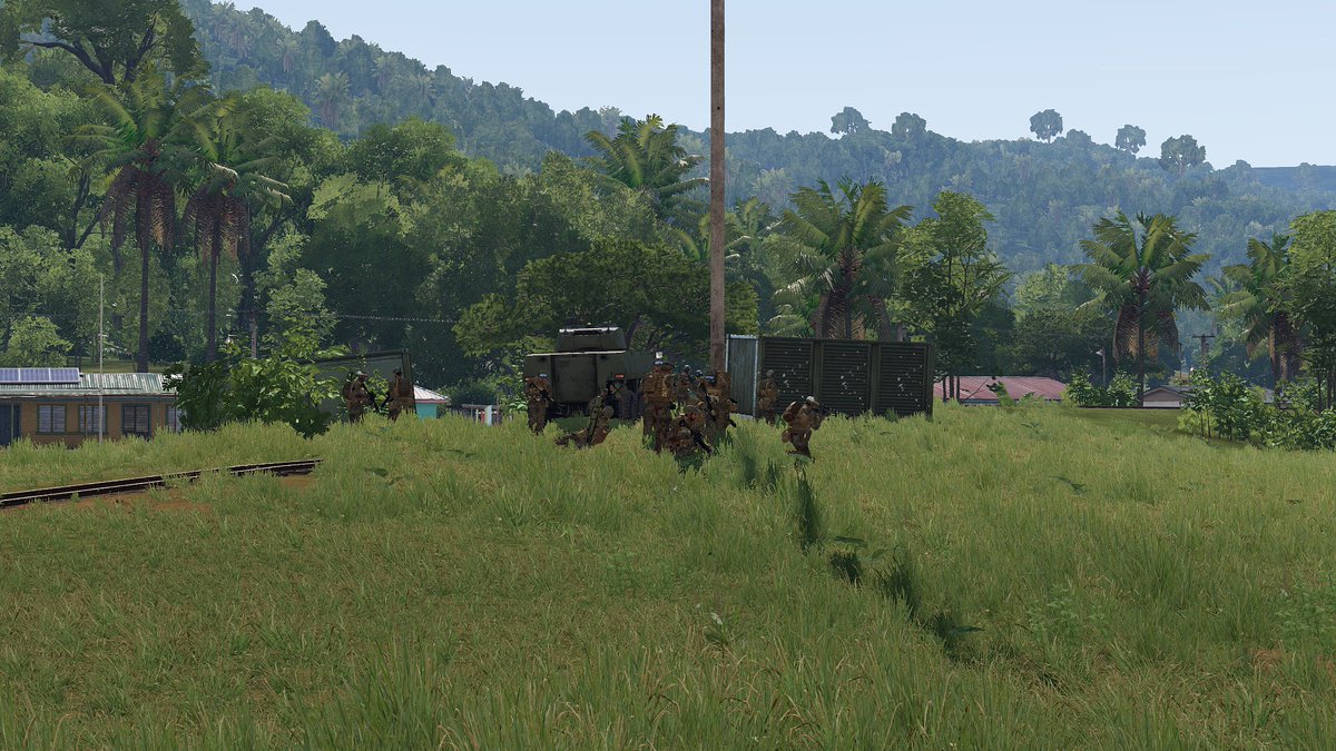WolfCorpsGER's tweet photo. [DAA] Island Jumpers, 25.06.2022
Map: Tanoa

Screenshots made by @kampfsau9999 &amp; @_eichenlaub_ 

Stream by @kampfsau9999 
https://t.co/FfvCP2nmPa

#Arma3 #Arma3MilSim https://t.co/kVxxscp6Se