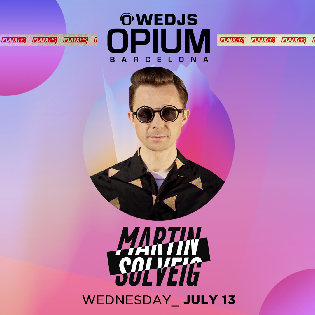 flaixfm's tweet photo. Martin Solveig arriba a Barcelona per actuar al #WEDJS d'OPIUM Barcelona! Info i entrades.👉 https://t.co/VSTjRWutLM PD: A Instagram regalem un parell d'invitacions dobles 🎟🎟 https://t.co/9Ye6F9WTgS