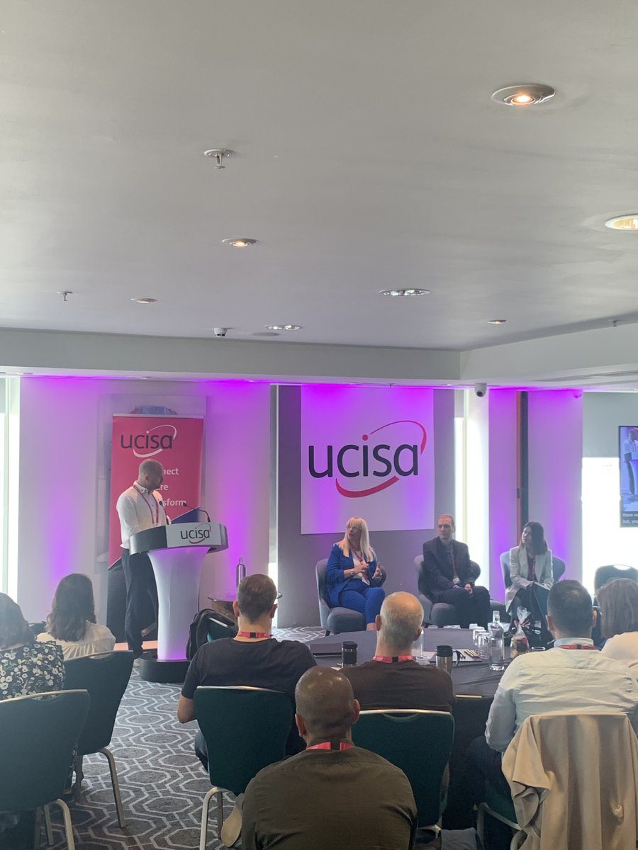 edstout's tweet image. @sallybogg from @NHSDigital is alongside Ross Davies and Tasnia Hira from @UniSouthWales for our panel session this morning. Great insights into how students like being engaged.  Great session chaired by @IainMcCracken4 #ussc22