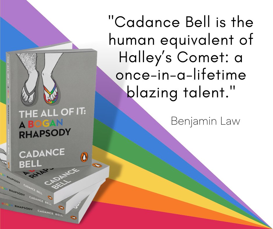 My memoir, The All of It: A Bogan Rhapsody, is now available in all good bookstores. See why <a href="/mrbenjaminlaw/">Benjamin Law 羅旭能</a> says this nice stuff and grab a copy today!

penguin.com.au/books/the-all-…