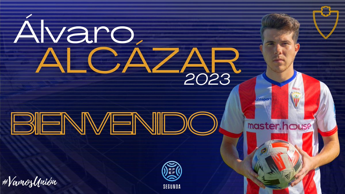 🤝 𝐎𝐅𝐈𝐂𝐈𝐀𝐋 | Álvaro Alcázar nuevo jugador del 𝗬𝘂𝗴𝗼-𝗨𝗗 𝗦𝗼𝗰𝘂𝗲́𝗹𝗹𝗮𝗺𝗼𝘀. 

⚽ Lateral derecho, llega procedente del <a href="/cdnumancia/">CD Numancia</a> donde logró el ascenso. En la primera vuelta jugó en el <a href="/AlgecirasCF/">Algeciras CF</a> de Primera RFEF.

💪 ¡Bienvenido, <a href="/Alvaro17RJ/">Álvaro Alcázar.</a>!

#VamosUnión💙