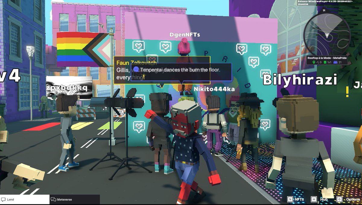 TPentai's tweet photo. @TheSandboxGame @METAPRIDELAND I just participated in the #BelongingWeek contest for a chance to win a Progress Flag NFT! Check out my screenshot below!
👇 https://t.co/Momsh7BOAQ