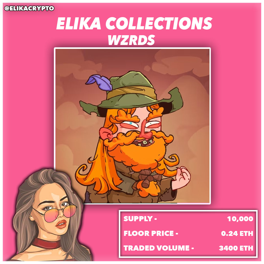 The <a href="/WZRDSxyz/">WZRDS.xyz</a> are taking ETH by storm🎩

From a free mint to a floor price of 0.24 ETH in just 8 days is seriously impressive!

Yesterday alone they had over 600 secondary sales and are showing no signs of slowing down

Are you ready to join WZRDS?🪄