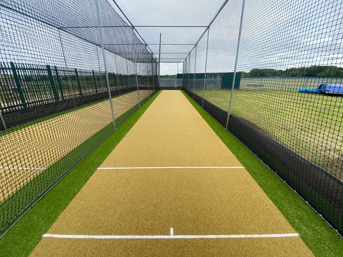 DuraSportLtd's tweet photo. New cricket practice net facility completed this week at @DurhamCricBoard club @MurtonCC1934 featuring several enhancements including The ECB Approved DSi-pro Vision cricket pitch system🏏 Read more 🔗https://t.co/GUNNeOb1QR #NTP #ECBApproved #DSiproVision https://t.co/jGoKiiZ1wm