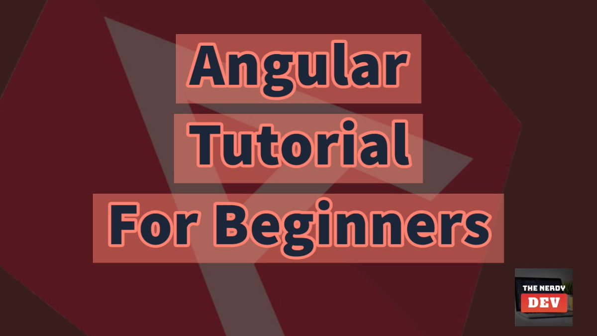 New video is out. 
This is on Angular. We cover all the basics of Angular that you need to get started with Angular. Angular Forms and Angular Router will be dealt with in separate videos. 

youtu.be/bw4Cueeoesg 

#100daysofcode #javascript #angular