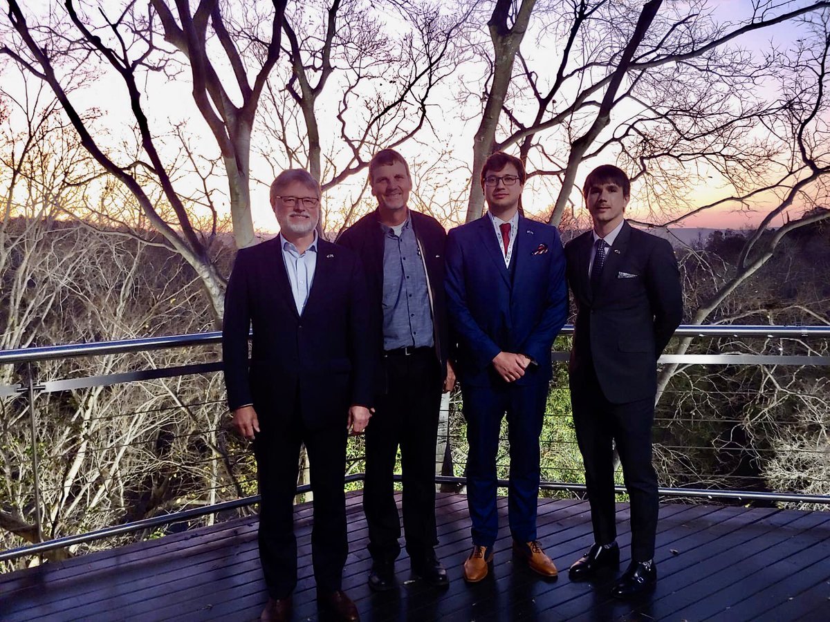 DavidVaverkaCZ's tweet image. Thank you Honourable DM of Transport @SindiChikunga for visiting @CameaTechnology at the #SATC @transport_sa. We look forward to further cooperation between #Czechia 🇨🇿 and #SouthAfrica 🇿🇦 in transport and technology! @transport_sa @Dotransport @ed_mzvcr @mzvcr @Seanhlomane