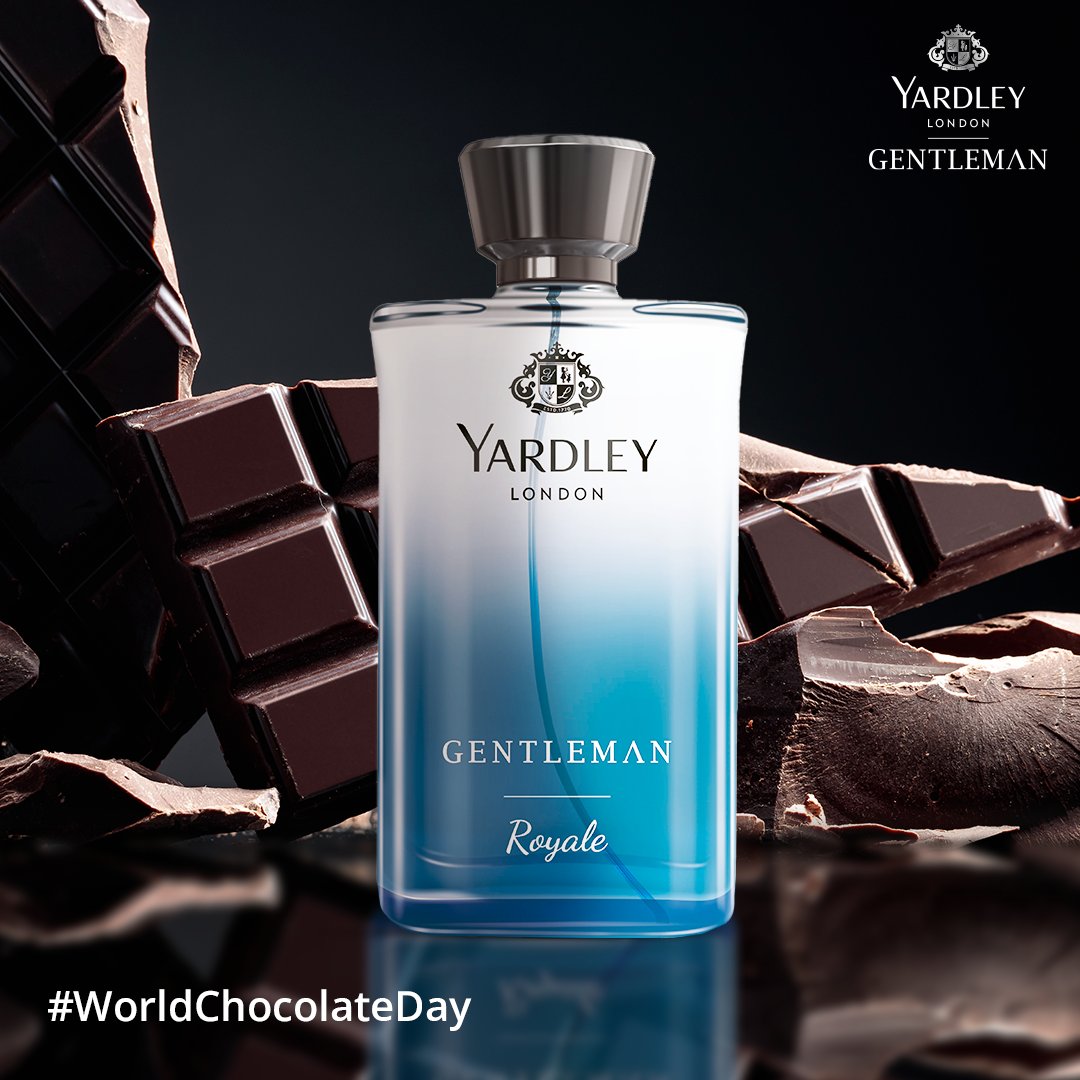 yardley_man's tweet photo. Make a sweet statement!
Resting on a base of rich dark chocolate notes, Yardley Gentleman’s Royale scent will fill your heart with unending happiness. Don’t forget to spritz it this #WorldChocolateDay 🍫

Shop now: https://t.co/d3HNJr1tes

#Yardley #YadleyGentleman #Chocolate https://t.co/kd98QpMldb