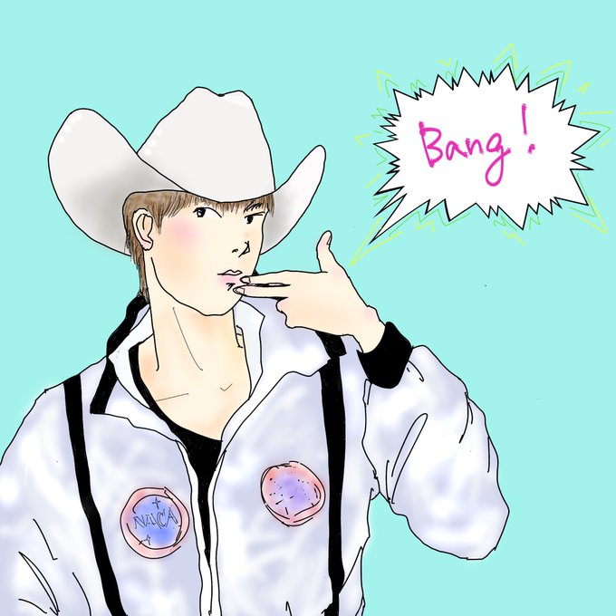 カウボーイハットのtwitterイラスト検索結果