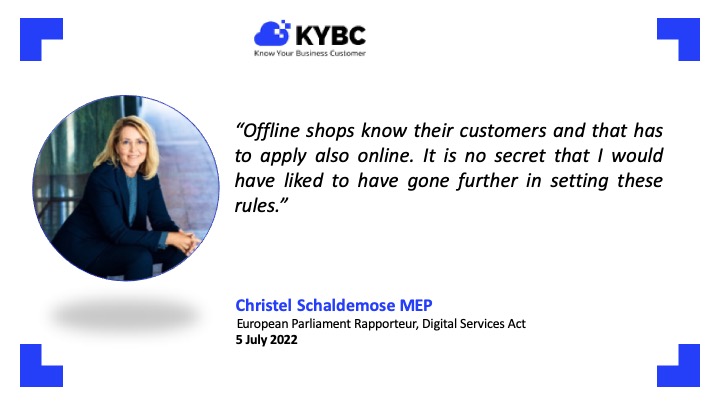 kybcEU's tweet image. Thank you @SchaldemoseMEP for your outstanding work on the#DSA. We echo your views that #KYBC needs to be broader and look forward to working with you to make this a reality at the earliest opportunity.