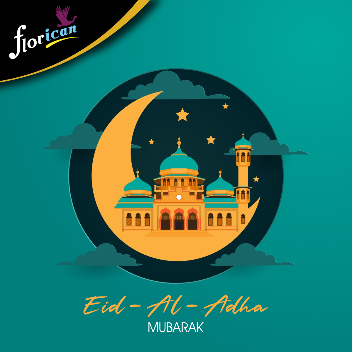 FloricanIndia's tweet photo. Eid-Al-Adha Mubarak💛
.
.
#Florican #Ican #Amazon #amazonindia #EidMubarak  #EidAlAdha #Eid2022 https://t.co/Vr9HA5vuAy