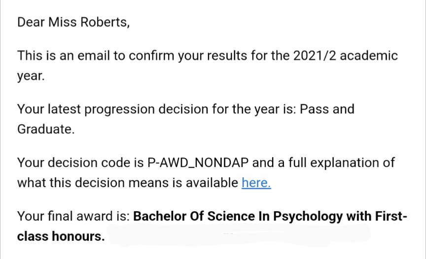 After 4 years of hard work, I'm finally graduating from the University of Bath with first class honours! Thank you to everyone who supported me to get here, I really can't believe it 🥳🎓
