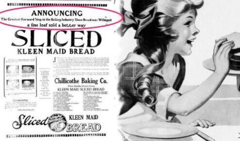 JonErlichman's tweet photo. On this day in 1928: sliced bread was introduced https://t.co/18dbi6QzSR
