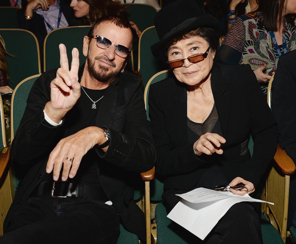 Happy Birthday Ringo! <a href="/ringostarrmusic/">#RingoStarr</a> 
Imagine Peace and lots of love, yoko