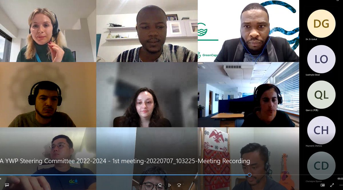 IWA YWP (@iwaywp) on Twitter photo Kick-off meeting of the newly elected <a href="/IWAHQ/">International Water Association</a> Young Water Professionals Steering Committee!
Get to know them here: iwa-network.org/news/internati… Kick-off meeting of the newly elected <a href="/IWAHQ/">International Water Association</a> Young Water Professionals Steering Committee!
Get to know them here: iwa-network.org/news/internati…