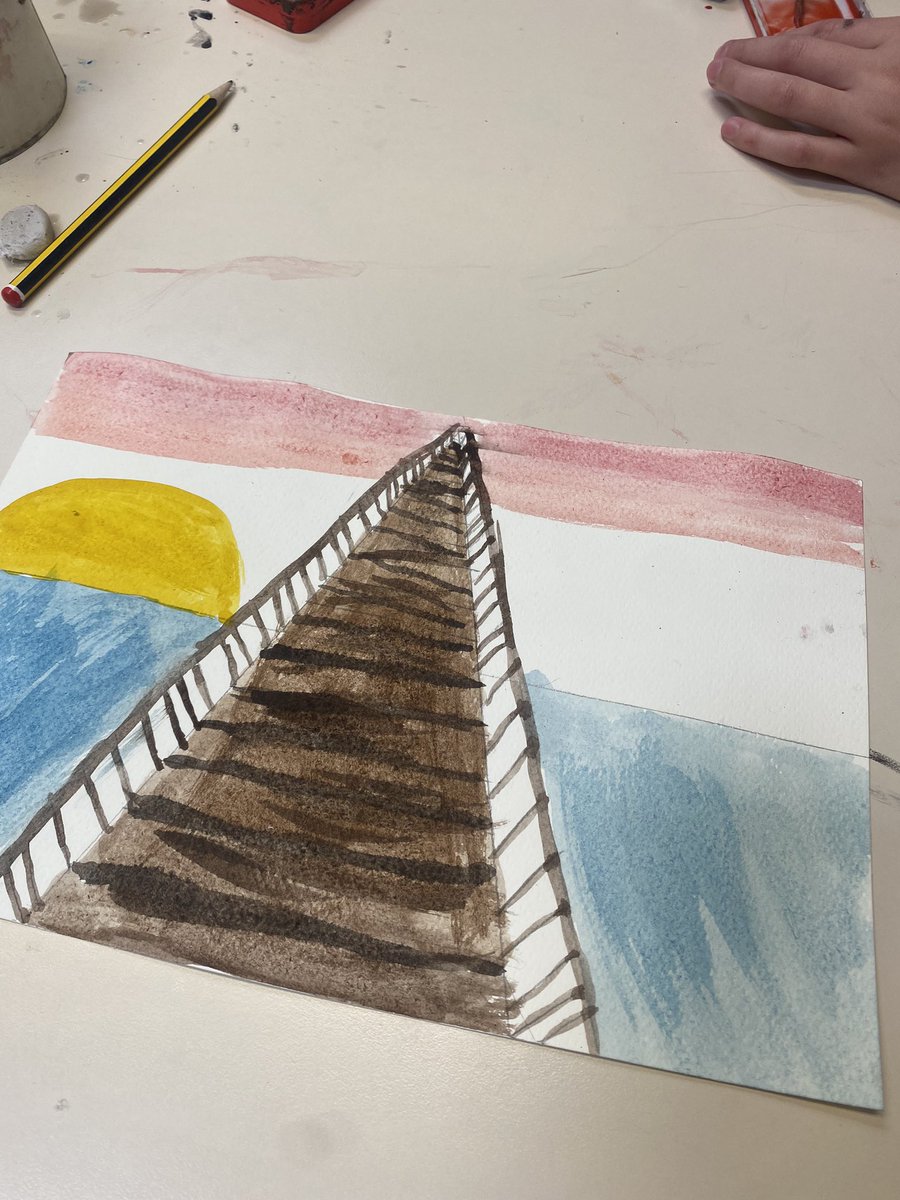 MrsMaloneCTS's tweet photo. We have been learning about the power of the sea and today we focused on the power it can have on our mental health. We have depicted how the sea makes us feel through art @MissPhillipsCTS @MrsMalhotraCTS @headcherrytree #CTArt #CTTheme https://t.co/vIvNg6uK3A