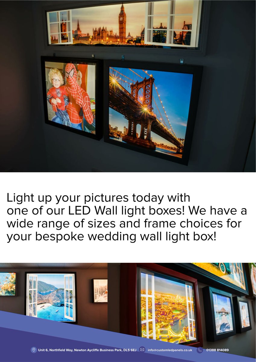 CustomLEDPanels's tweet photo. If you would like to transform a space in a unique way, We can print an image of your choice onto an LED Panel, From anything to an outside landscape to your business logo and fit it into a frame to brighten up a dull wall.

#nurseryideas #ledlights #ledsign https://t.co/bIiQpNJhSq