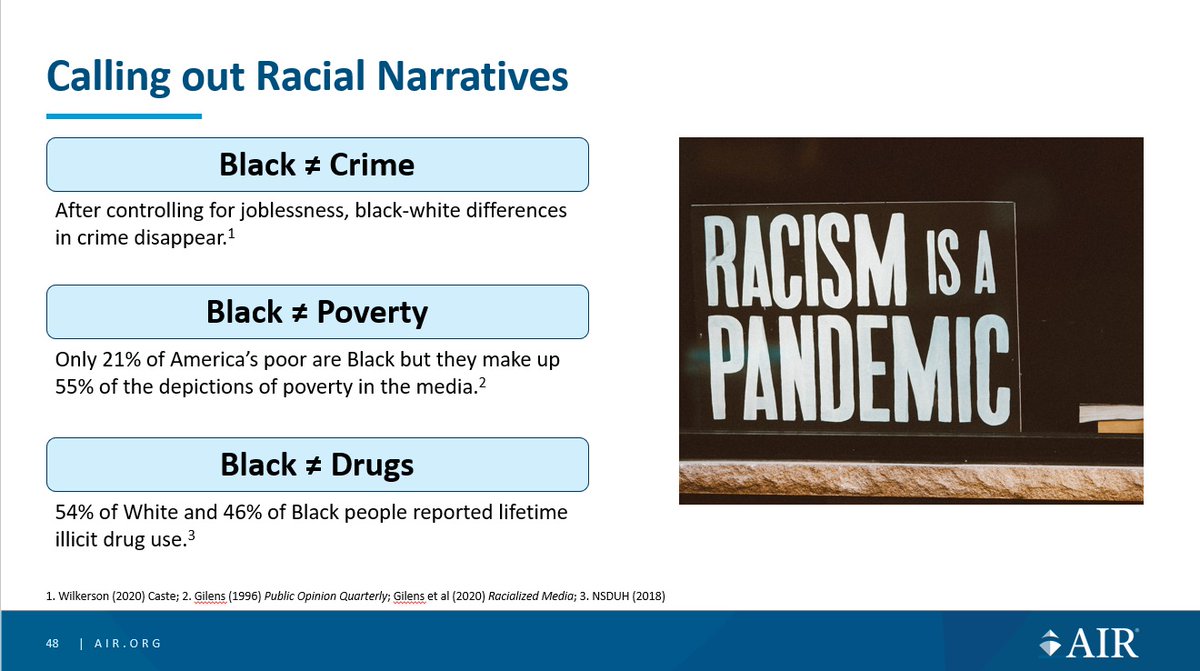 LatimoreAmanda's tweet photo. In case any "loons"  broadcasting their racism to the nation care to know the truth, minoritized people are not synonymous with drugs or crime. #DogWhistlePolitics https://t.co/awzp2r6L3M
